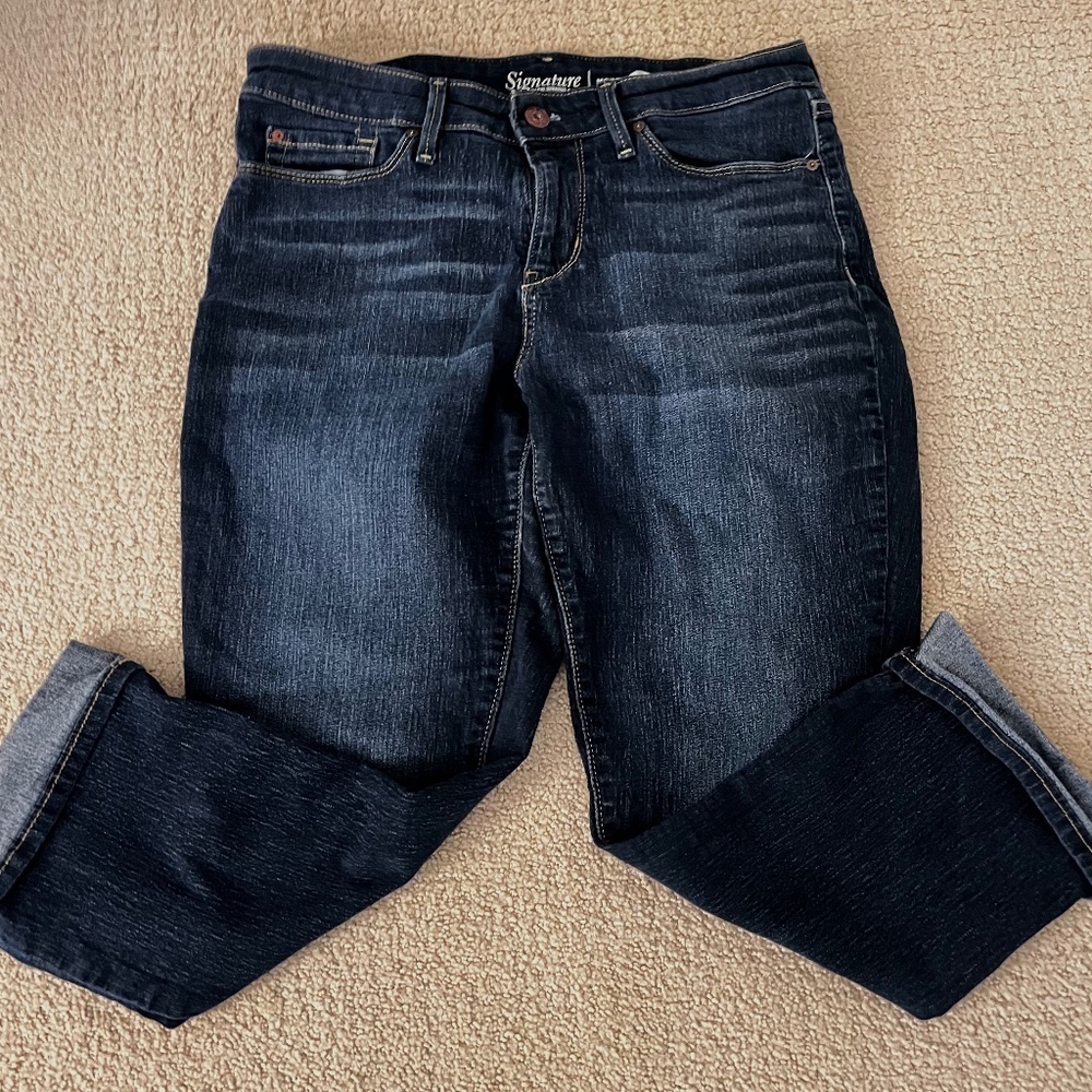 Blue  jean capri